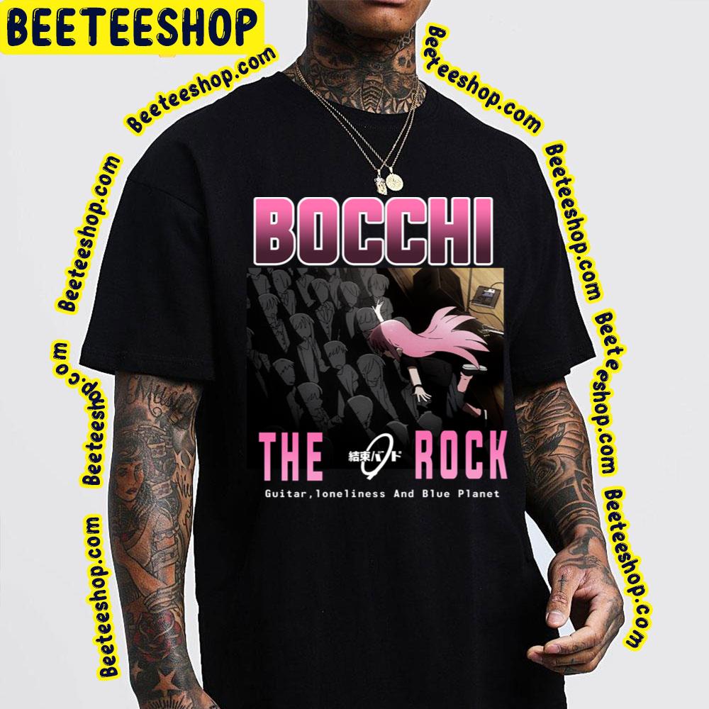 Guitar Loneliness And Blue Planet Bocchi The Rock! Trending Unisex T-Shirt Guitar Loneliness And Blue Planet Bocchi The Rock! Trending Unisex T-Shirt