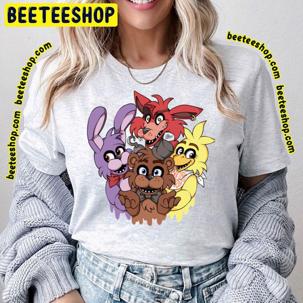 Happy Time Five Nights At Freddy's Trending Unisex T-Shirt Happy Time Five Nights At Freddy's Trending Unisex T-Shirt