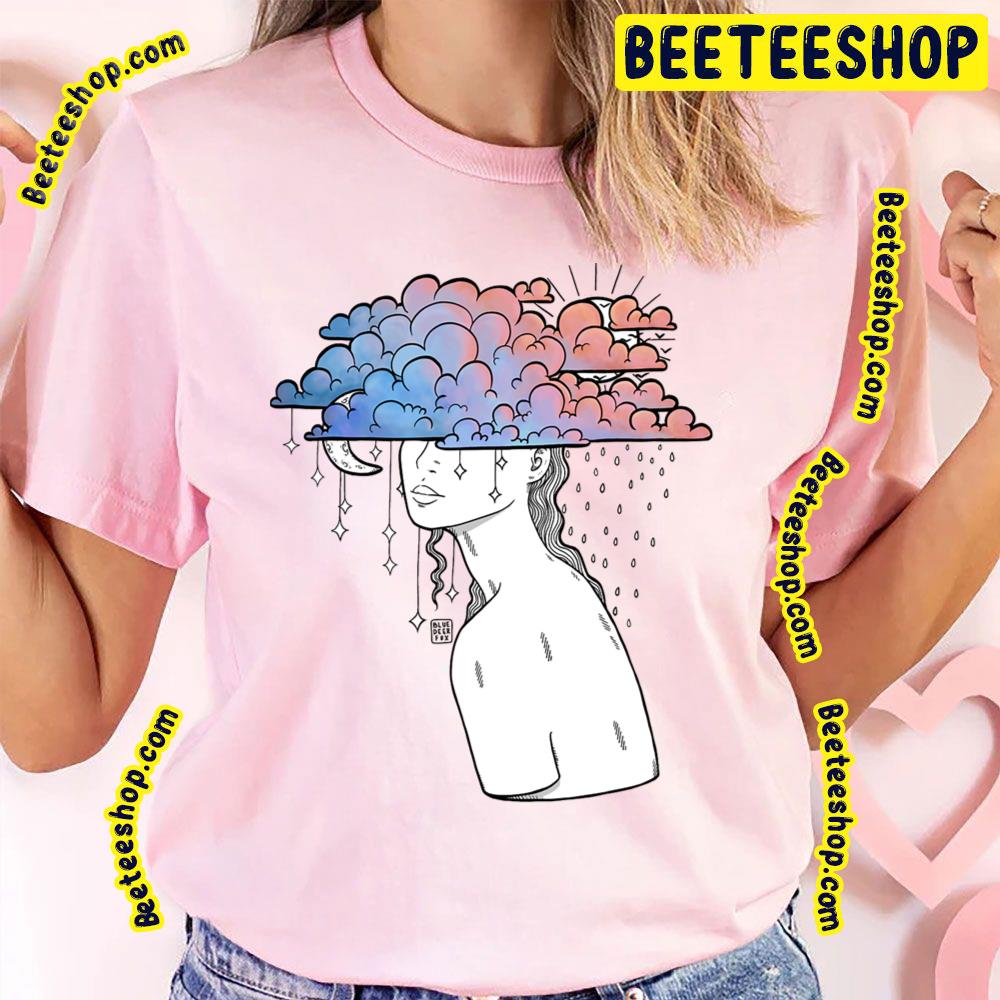 Head In The Clouds Girl Trending Unisex T-Shirt Head In The Clouds Girl Trending Unisex T-Shirt