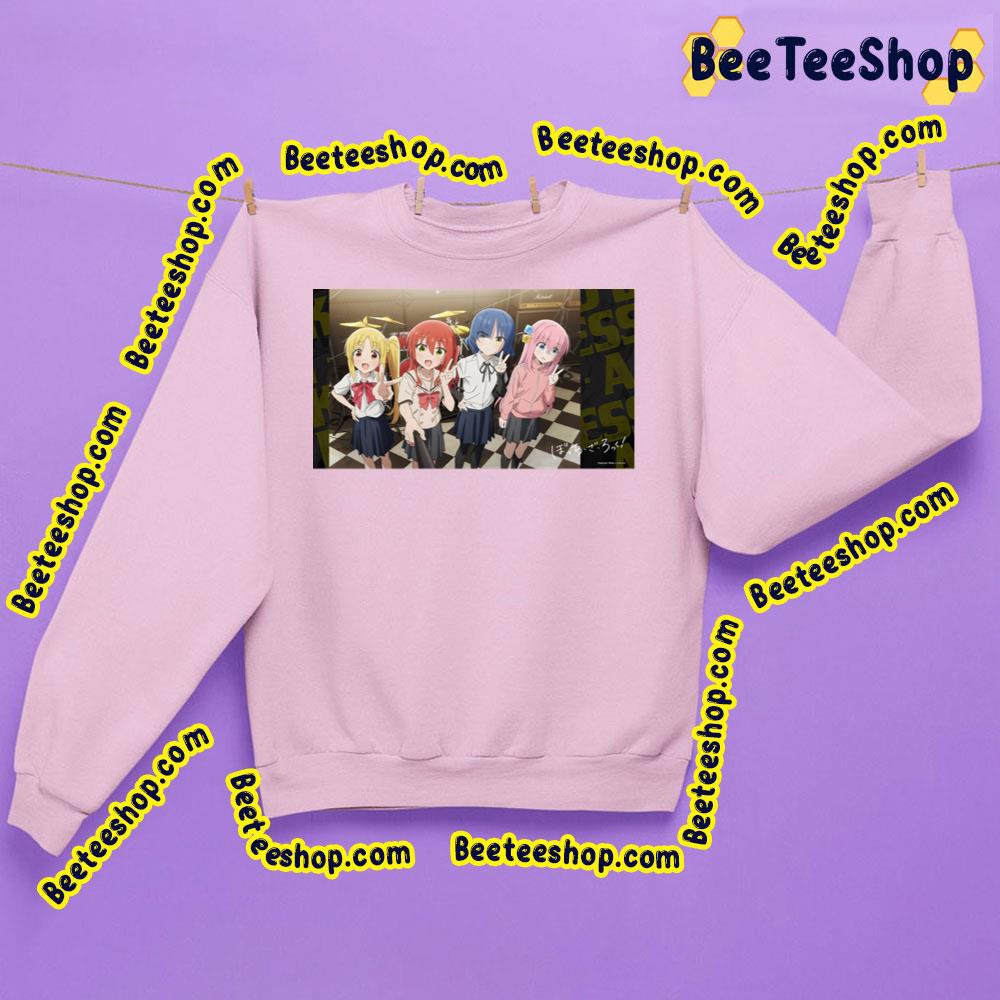 Hi Hitori Gotoh Kita Ikuyo Nijika Ijichi Ryо̄ Yamada Bocchi The Rock! Trending Unisex Sweatshirt Hi Hitori Gotoh Kita Ikuyo Nijika Ijichi Ryо̄ Yamada Bocchi The Rock! Trending Unisex Sweatshirt