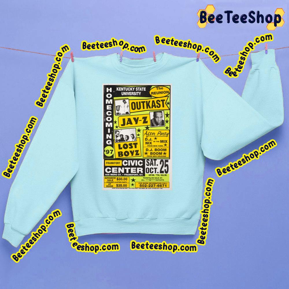 Homecoming The Reunion Outkast Jay-Z Lost Boys Trending Unisex Sweatshirt Homecoming The Reunion Outkast Jay-Z Lost Boys Trending Unisex Sweatshirt