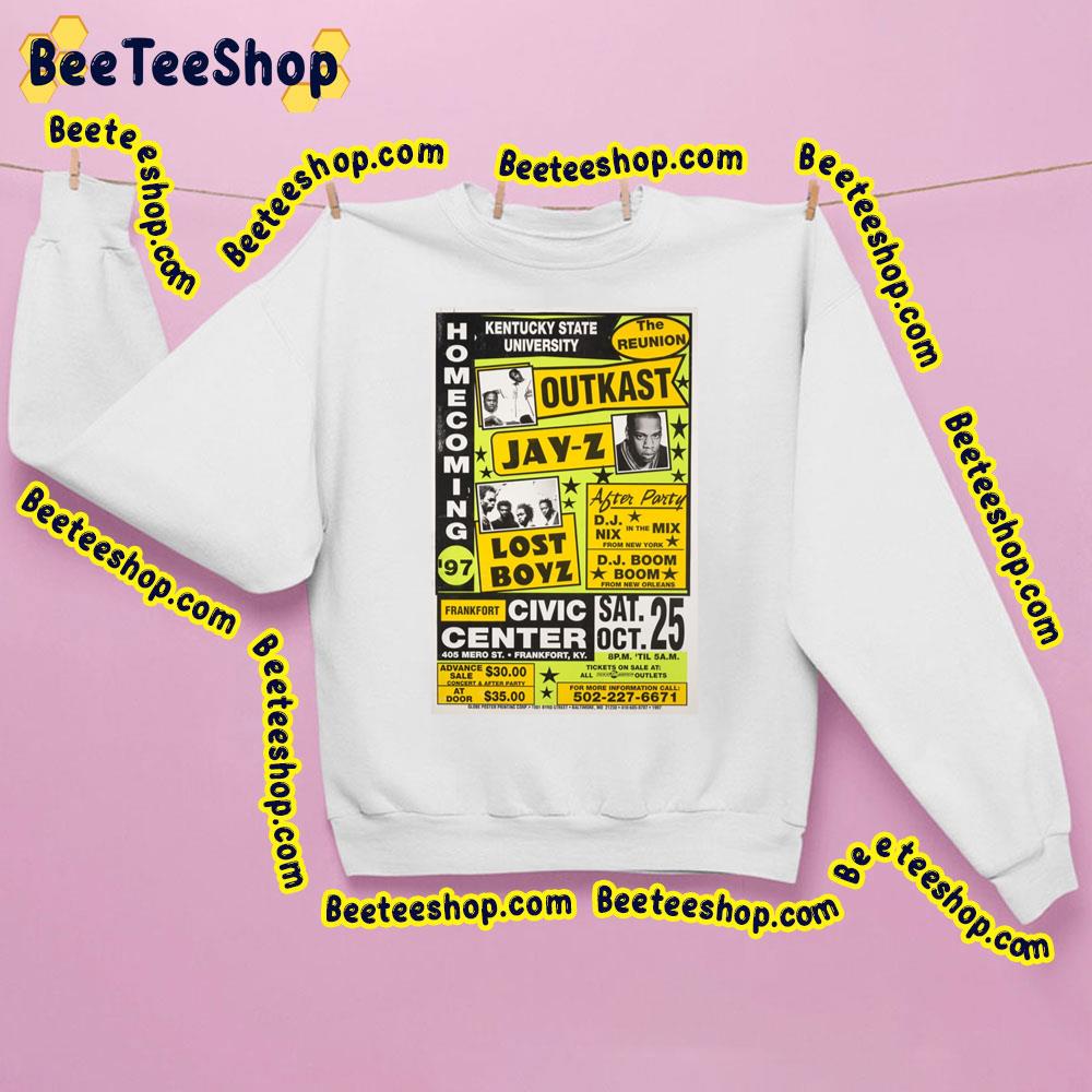 Homecoming The Reunion Outkast Jay-Z Lost Boys Trending Unisex Sweatshirt Homecoming The Reunion Outkast Jay-Z Lost Boys Trending Unisex Sweatshirt
