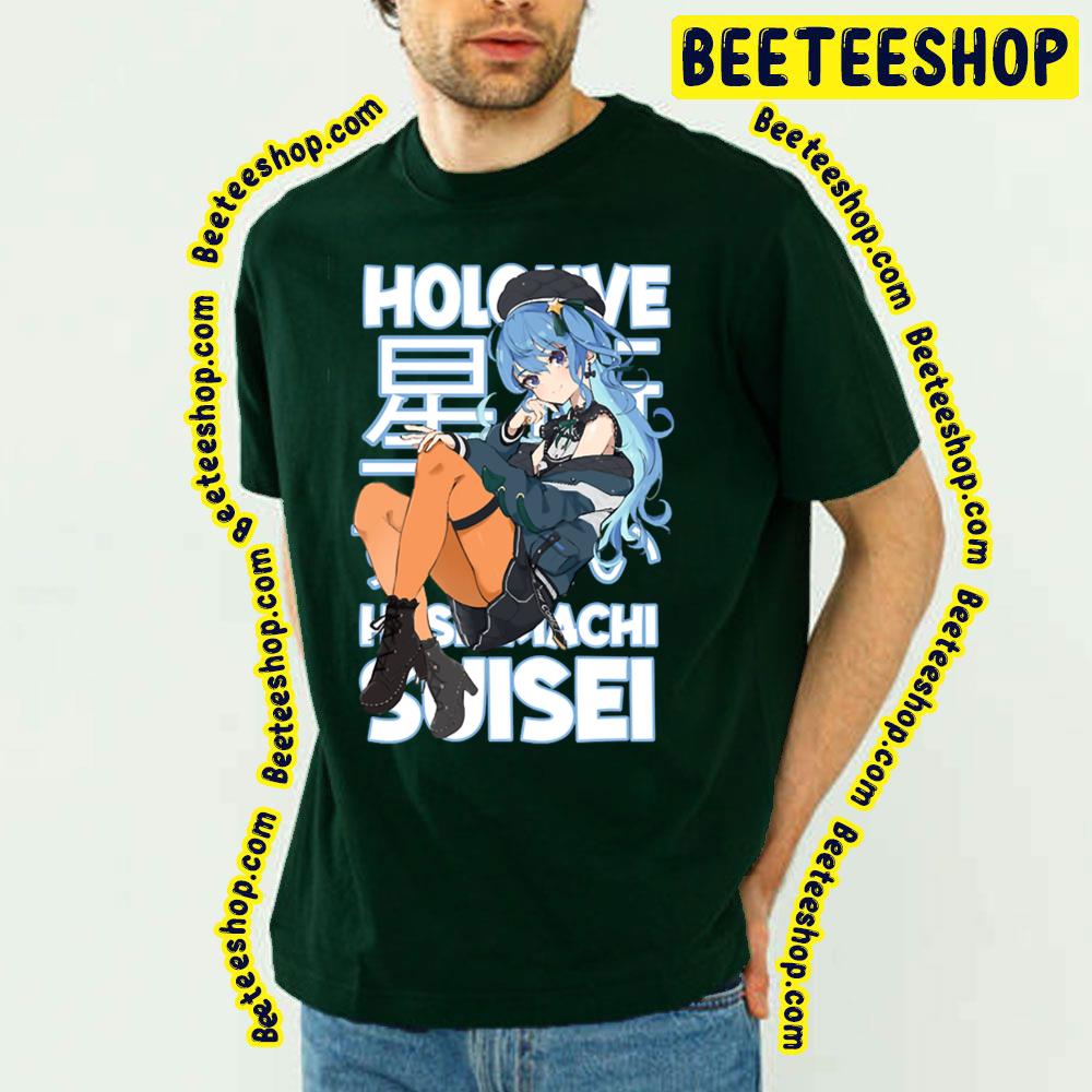 Hoshimachi Suisei Hololive Trending Unisex T-Shirt Hoshimachi Suisei Hololive Trending Unisex T-Shirt