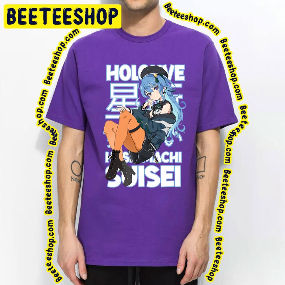Hoshimachi Suisei Hololive Trending Unisex T-Shirt Hoshimachi Suisei Hololive Trending Unisex T-Shirt