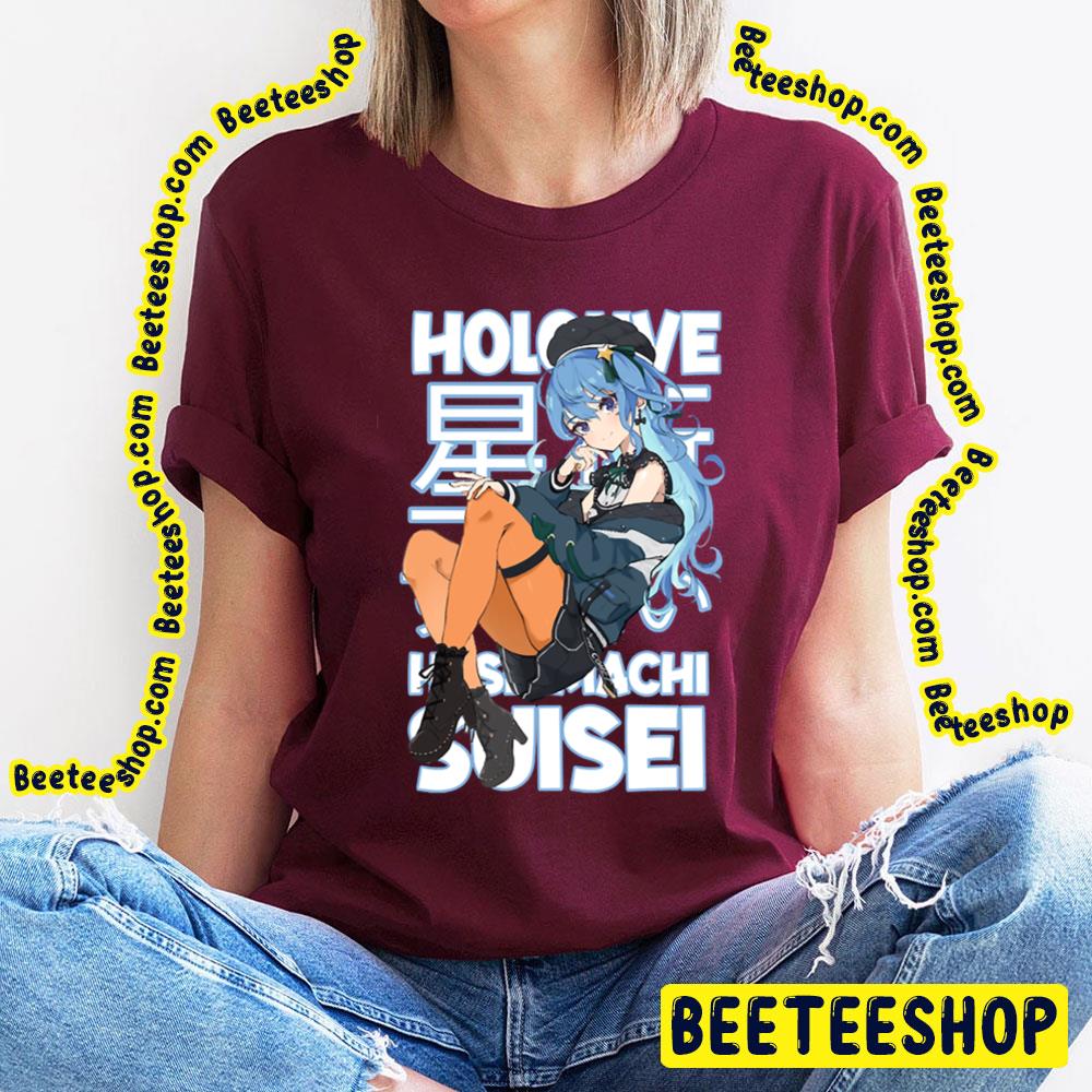 Hoshimachi Suisei Hololive Trending Unisex T-Shirt Hoshimachi Suisei Hololive Trending Unisex T-Shirt