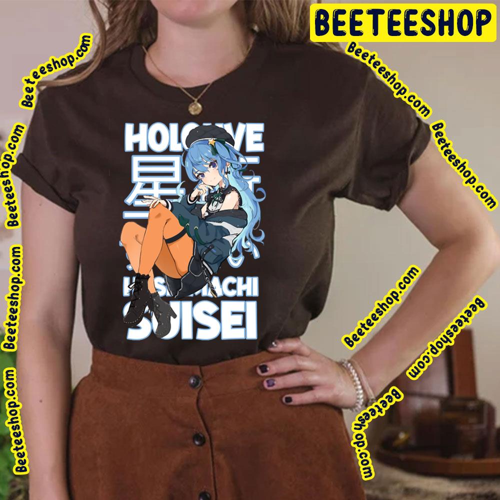 Hoshimachi Suisei Hololive Trending Unisex T-Shirt Hoshimachi Suisei Hololive Trending Unisex T-Shirt