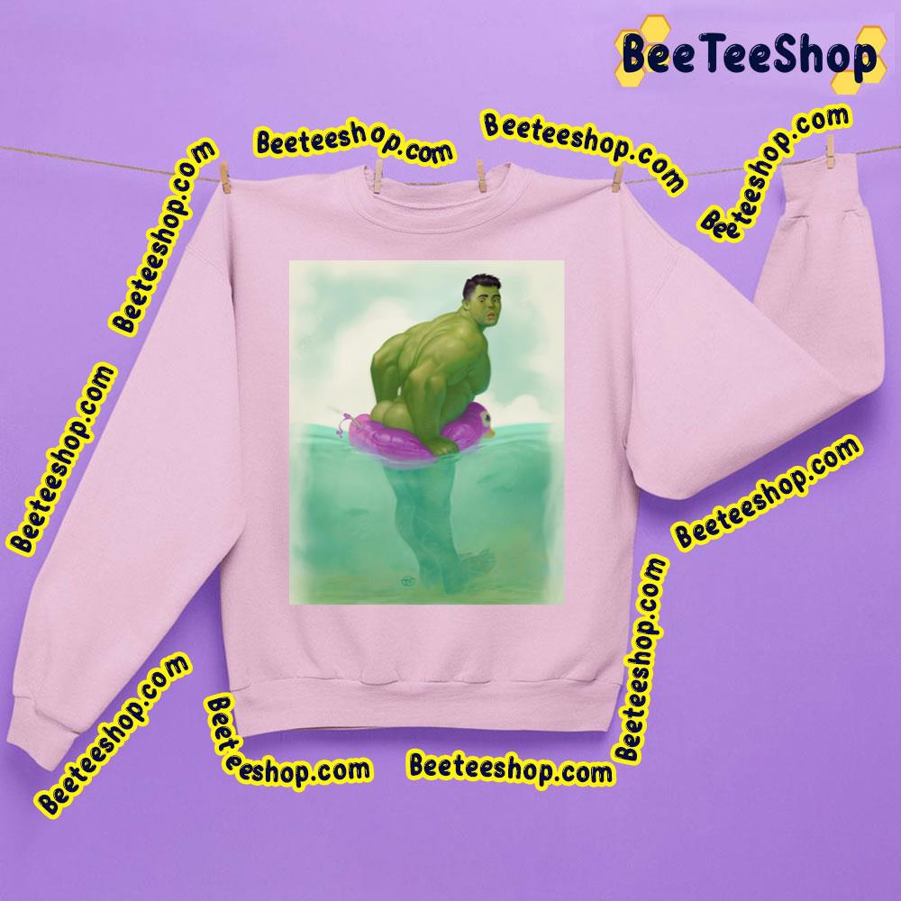 Hulk Swimming Trending Unisex Sweatshirt Hulk Swimming Trending Unisex Sweatshirt