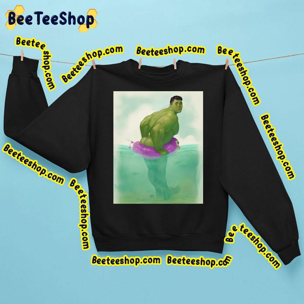 Hulk Swimming Trending Unisex Sweatshirt Hulk Swimming Trending Unisex Sweatshirt