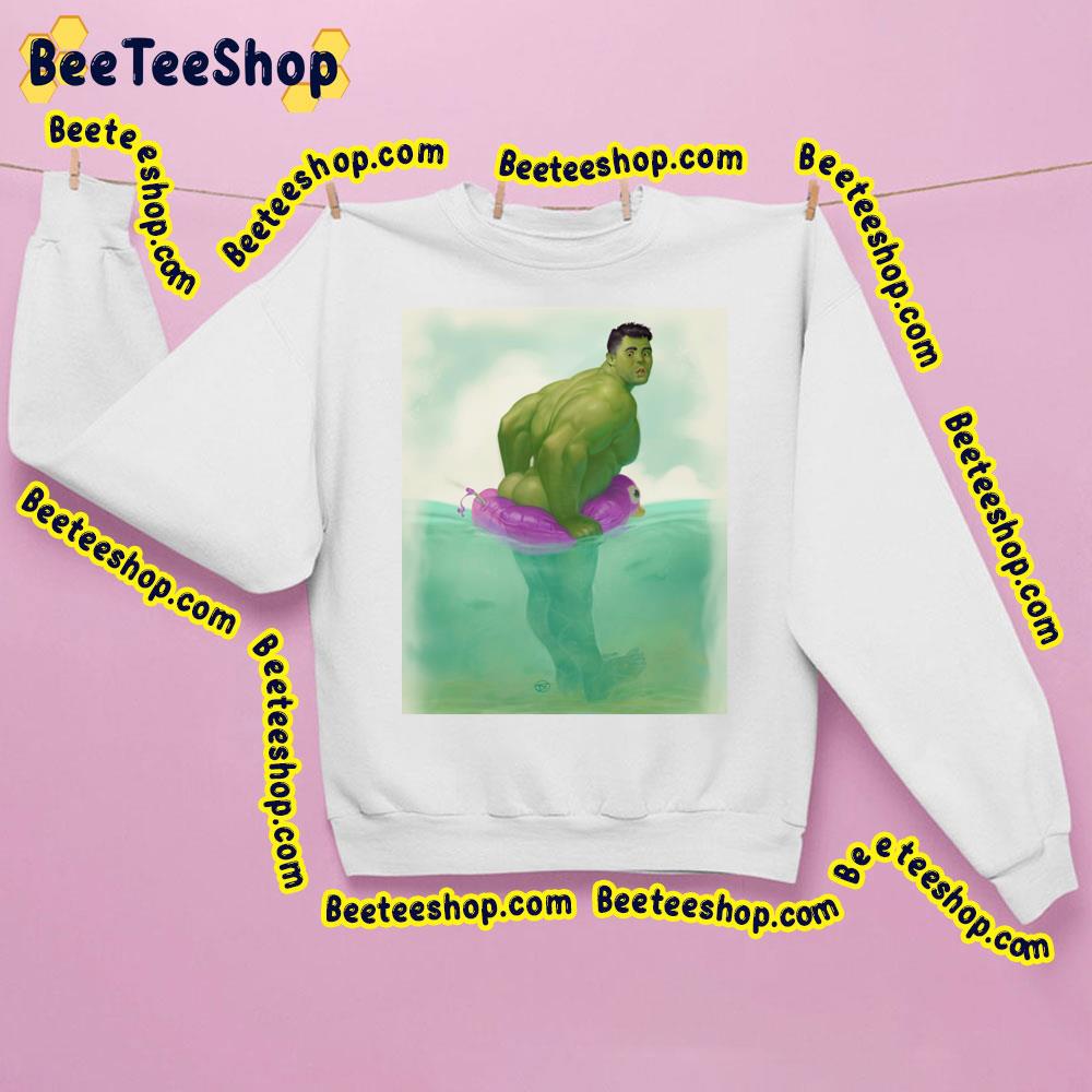 Hulk Swimming Trending Unisex Sweatshirt Hulk Swimming Trending Unisex Sweatshirt