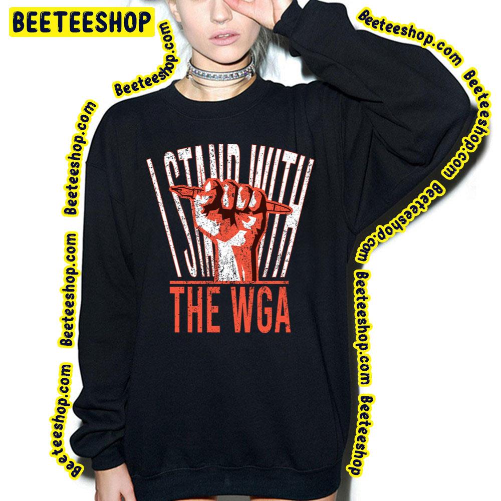 I Stand With The Wga Trending Unisex T-Shirt I Stand With The Wga Trending Unisex T-Shirt