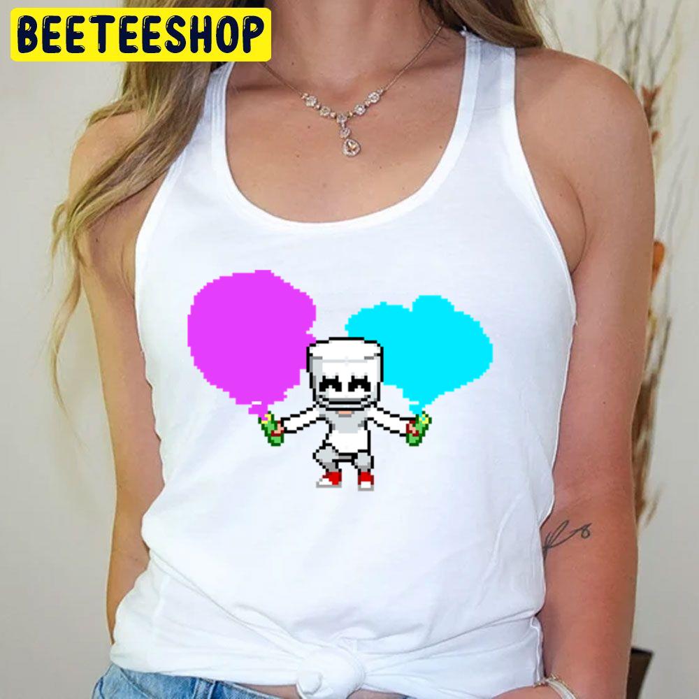 Illustration Art Marshmello Trending Unisex T-Shirt Illustration Art Marshmello Trending Unisex T-Shirt