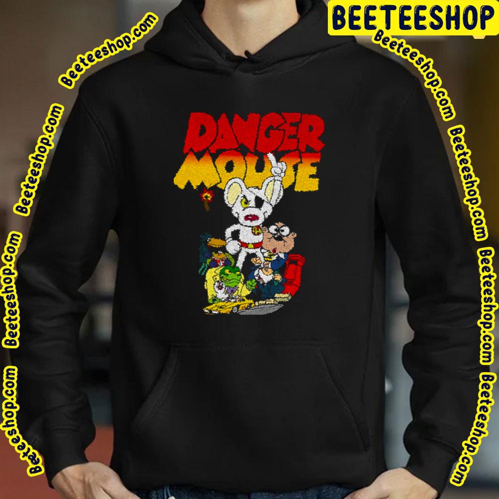 In Color Rainbows Danger Mouse Trending Unisex T-Shirt In Color Rainbows Danger Mouse Trending Unisex T-Shirt