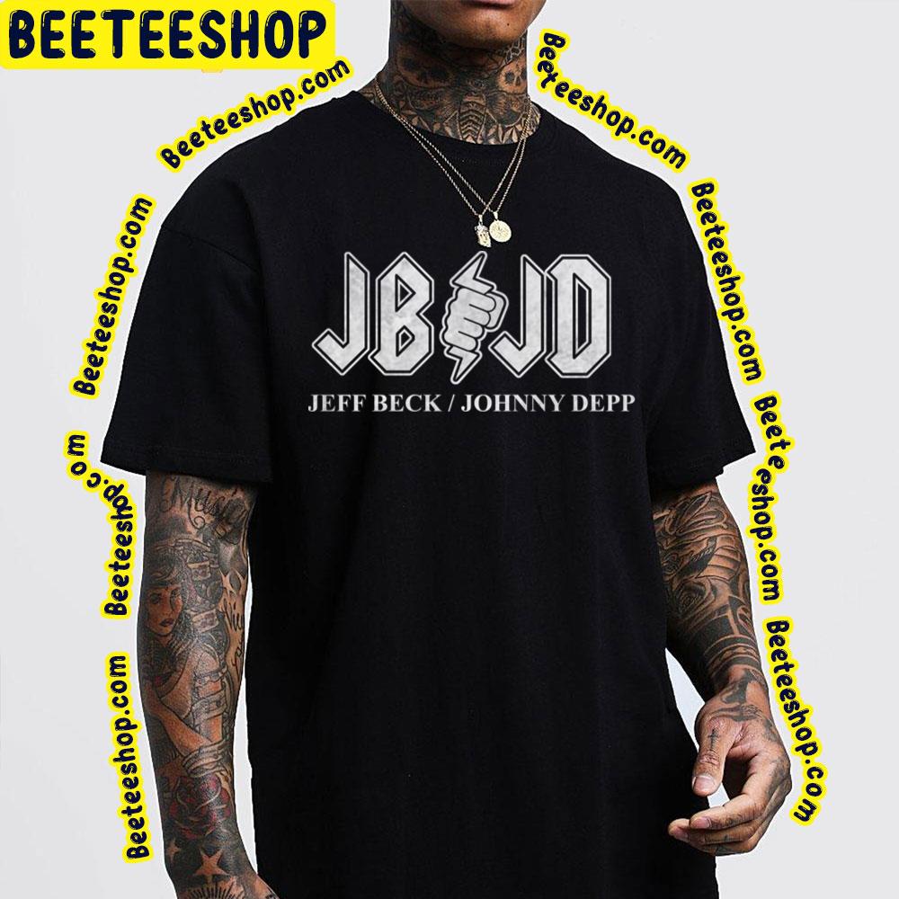 Jb Jd Jeff Beck Johnny Depp Trending Unisex T-Shirt Jb Jd Jeff Beck Johnny Depp Trending Unisex T-Shirt