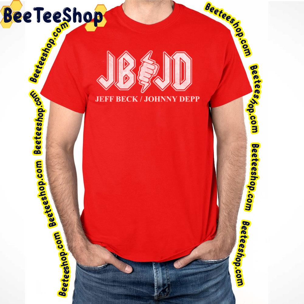 Jb Jd Jeff Beck Johnny Depp Trending Unisex T-Shirt Jb Jd Jeff Beck Johnny Depp Trending Unisex T-Shirt