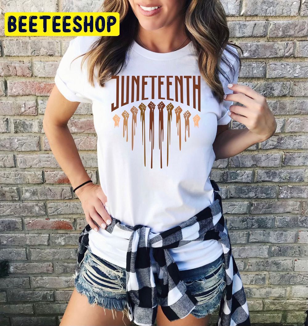 Juneteenth Red White And Blue Trending Unisex T-Shirt Juneteenth Red White And Blue Trending Unisex T-Shirt