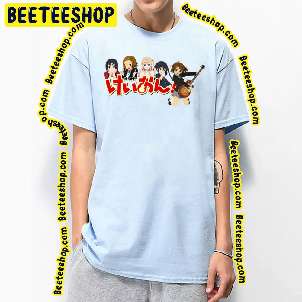 K-On! Group And Logo Trending Unisex T-Shirt K-On! Group And Logo Trending Unisex T-Shirt