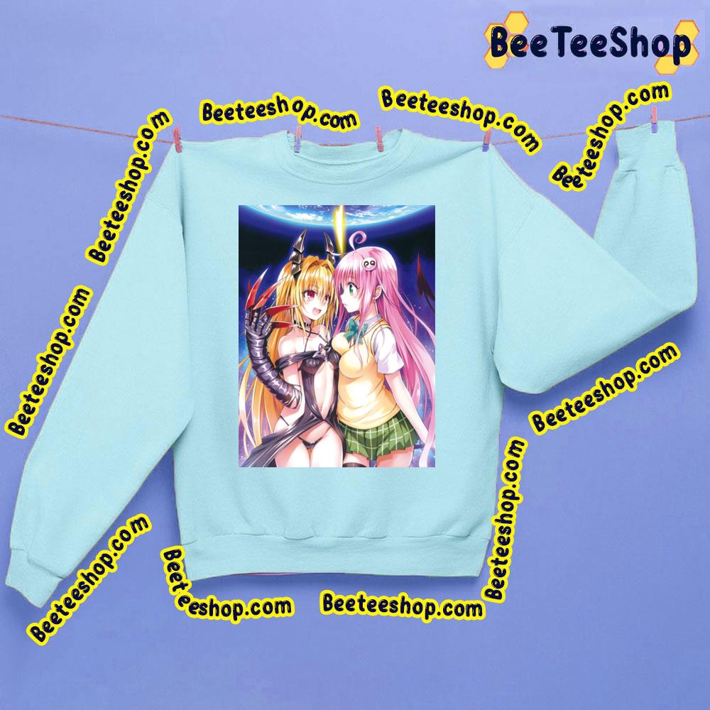 Lala & Yami Graphic To Love-Ru Trending Unisex Sweatshirt Lala & Yami Graphic To Love-Ru Trending Unisex Sweatshirt