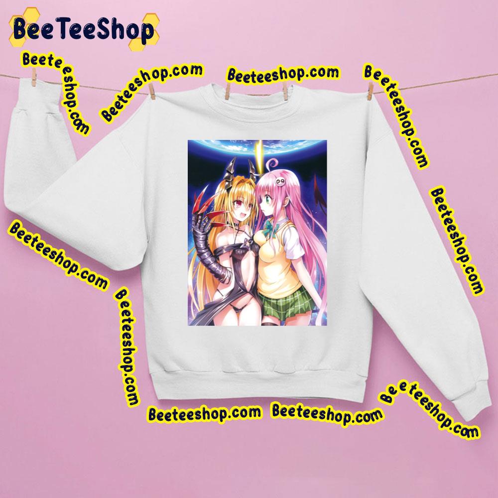 Lala & Yami Graphic To Love-Ru Trending Unisex Sweatshirt Lala & Yami Graphic To Love-Ru Trending Unisex Sweatshirt