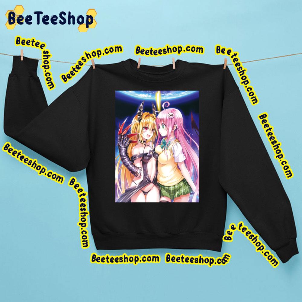 Lala & Yami Graphic To Love-Ru Trending Unisex Sweatshirt Lala & Yami Graphic To Love-Ru Trending Unisex Sweatshirt