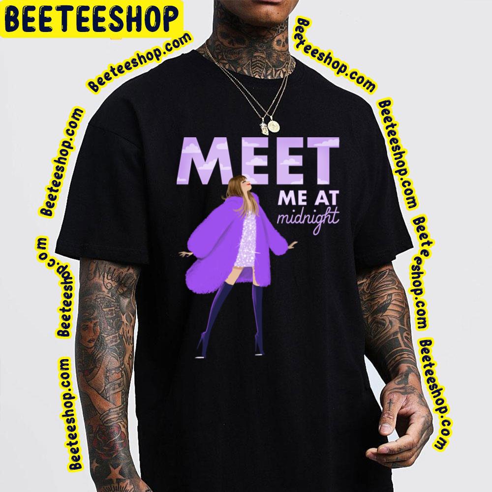 Lavender Meet Me At Midnight Taylor Swift Trending Unisex T-Shirt Lavender Meet Me At Midnight Taylor Swift Trending Unisex T-Shirt