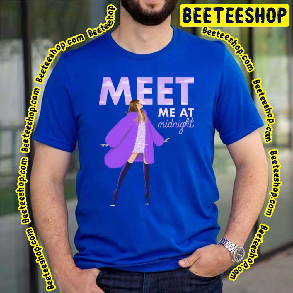 Lavender Meet Me At Midnight Taylor Swift Trending Unisex T-Shirt Lavender Meet Me At Midnight Taylor Swift Trending Unisex T-Shirt