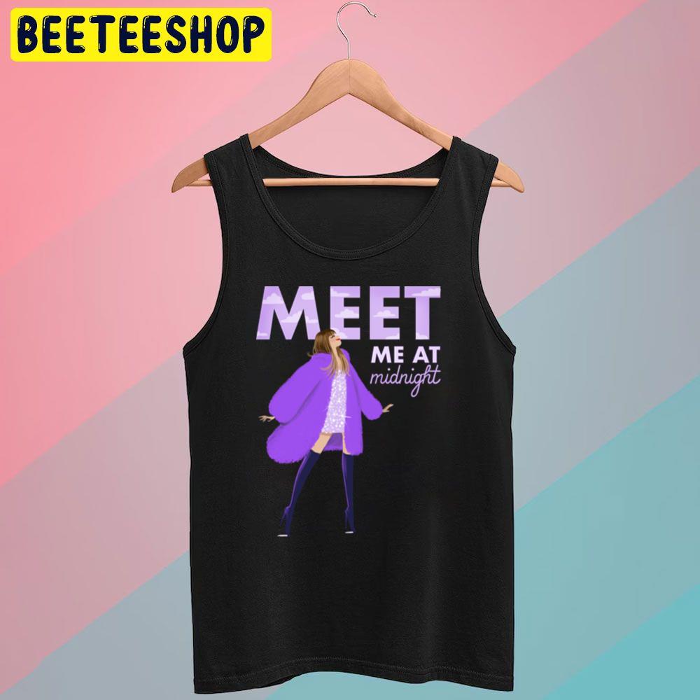 Lavender Meet Me At Midnight Taylor Swift Trending Unisex T-Shirt Lavender Meet Me At Midnight Taylor Swift Trending Unisex T-Shirt