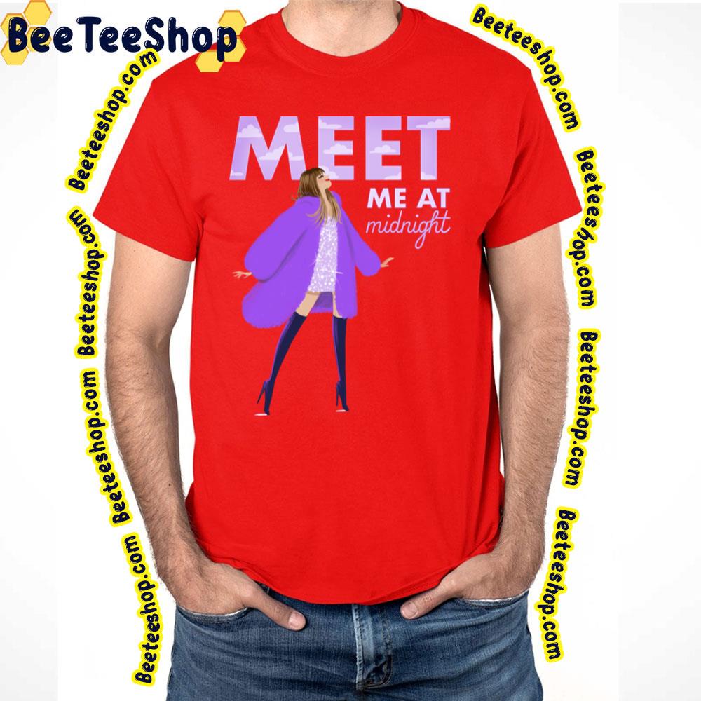 Lavender Meet Me At Midnight Taylor Swift Trending Unisex T-Shirt Lavender Meet Me At Midnight Taylor Swift Trending Unisex T-Shirt