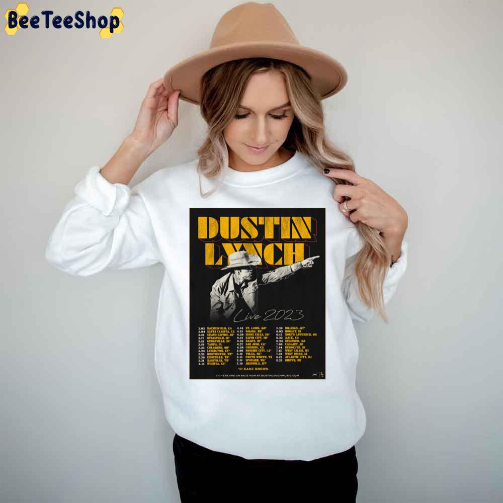 Live 2023 Dustin Lynch Trending Unisex T-Shirt Live 2023 Dustin Lynch Trending Unisex T-Shirt