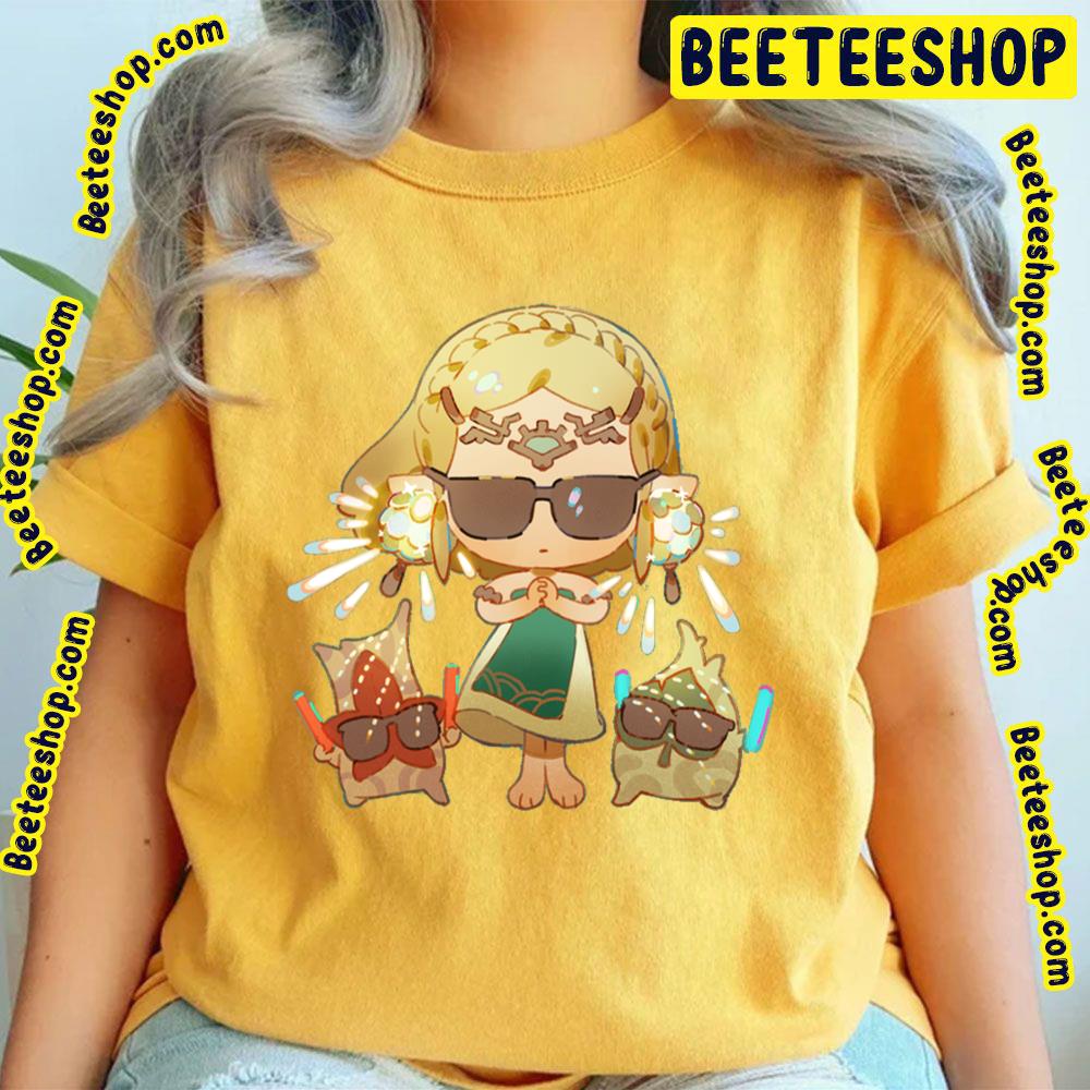 Love Zelda's New Earrings Totk The Legend Of Zelda Game 2023 Trending Unisex T-Shirt Love Zelda's New Earrings Totk The Legend Of Zelda Game 2023 Trending Unisex T-Shirt