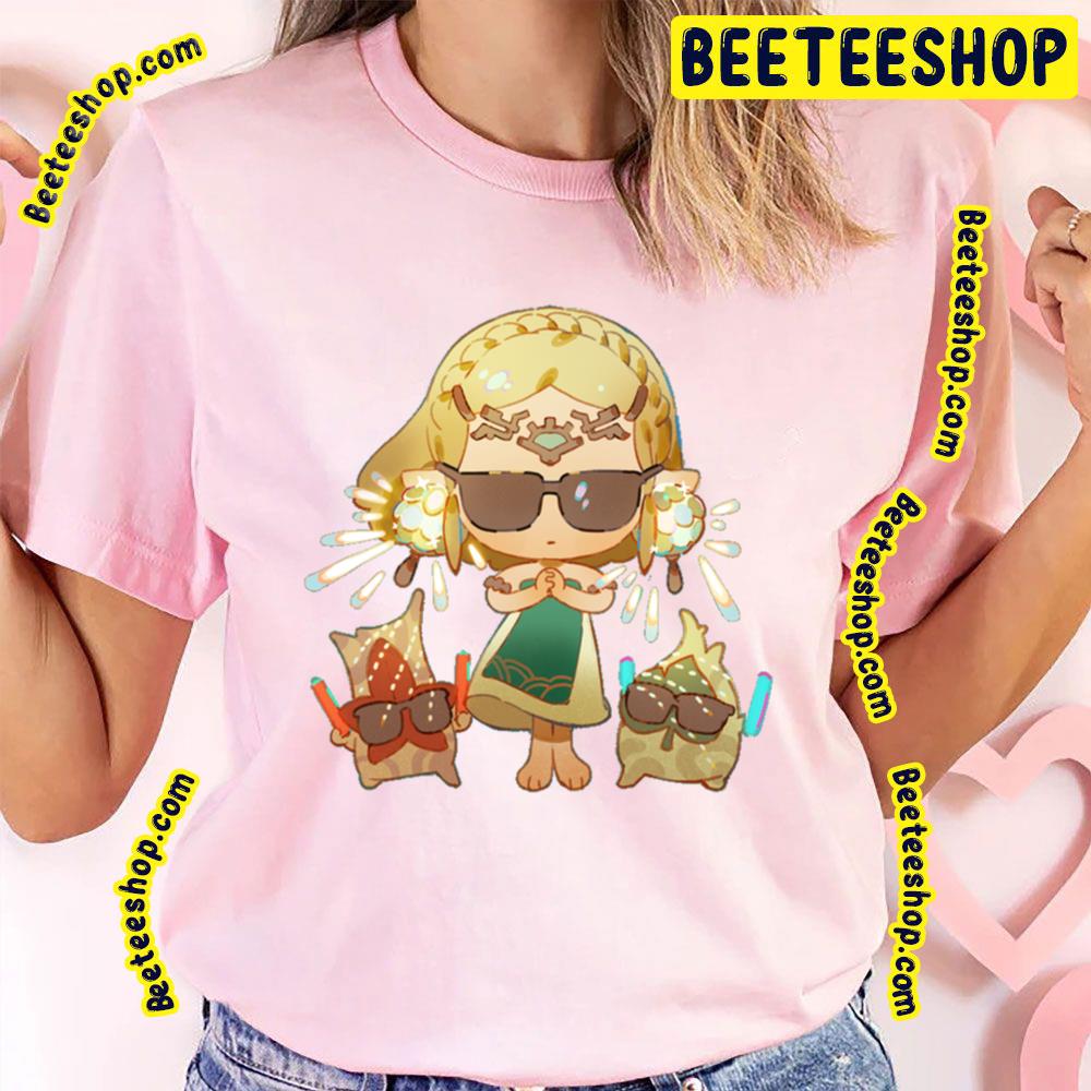Love Zelda's New Earrings Totk The Legend Of Zelda Game 2023 Trending Unisex T-Shirt Love Zelda's New Earrings Totk The Legend Of Zelda Game 2023 Trending Unisex T-Shirt