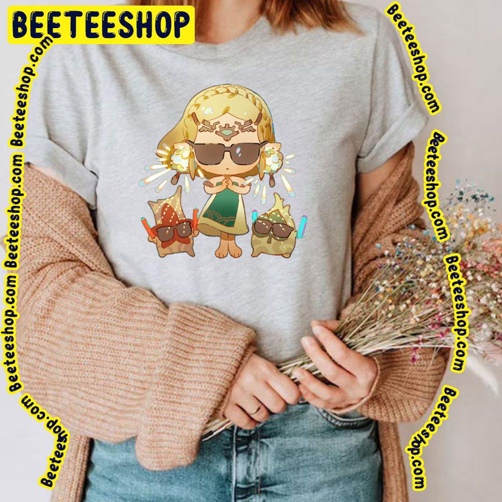 Love Zelda's New Earrings Totk The Legend Of Zelda Game 2023 Trending Unisex T-Shirt Love Zelda's New Earrings Totk The Legend Of Zelda Game 2023 Trending Unisex T-Shirt