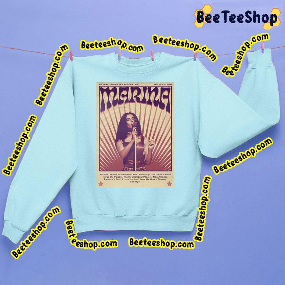 Marina Ancient Dreams In A Modern Land Trending Unisex Sweatshirt Marina Ancient Dreams In A Modern Land Trending Unisex Sweatshirt
