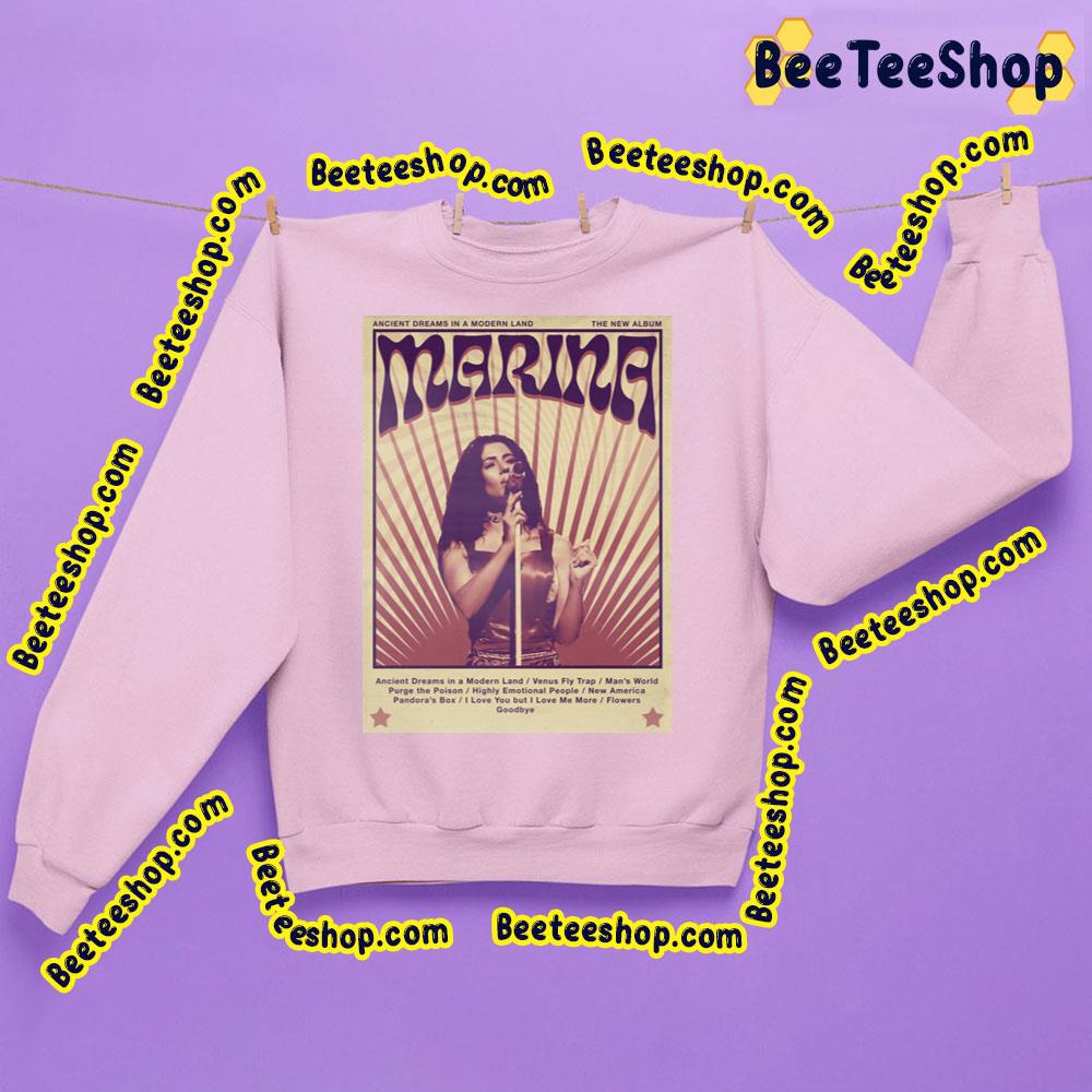 Marina Ancient Dreams In A Modern Land Trending Unisex Sweatshirt Marina Ancient Dreams In A Modern Land Trending Unisex Sweatshirt