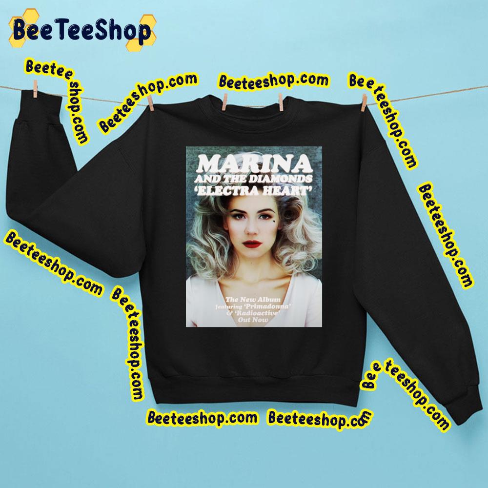 Marina Ans The Diamonds Electra Heart Trending Unisex Sweatshirt Marina Ans The Diamonds Electra Heart Trending Unisex Sweatshirt
