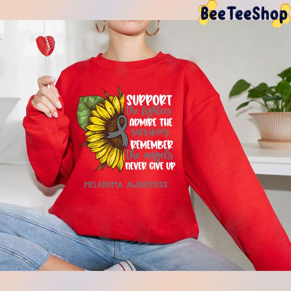 Melanoma Awareness Support The Angels Trending Unisex T-Shirt Melanoma Awareness Support The Angels Trending Unisex T-Shirt