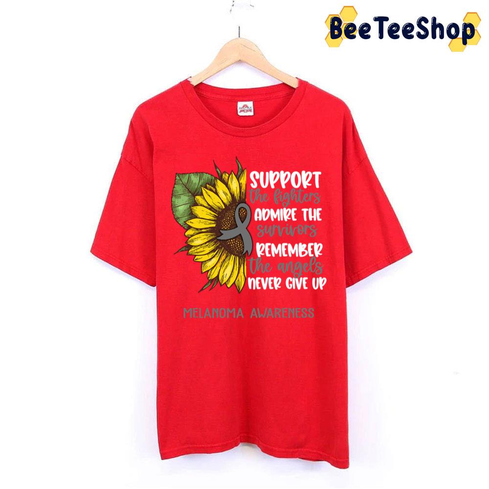 Melanoma Awareness Support The Angels Trending Unisex T-Shirt Melanoma Awareness Support The Angels Trending Unisex T-Shirt