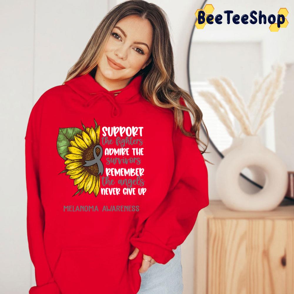 Melanoma Awareness Support The Angels Trending Unisex T-Shirt Melanoma Awareness Support The Angels Trending Unisex T-Shirt