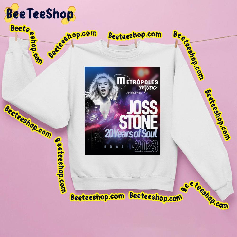 Metropoles Music Joss Stone 20 Years Of Soul Brazil 2023 Trending Unisex Sweatshirt Metropoles Music Joss Stone 20 Years Of Soul Brazil 2023 Trending Unisex Sweatshirt