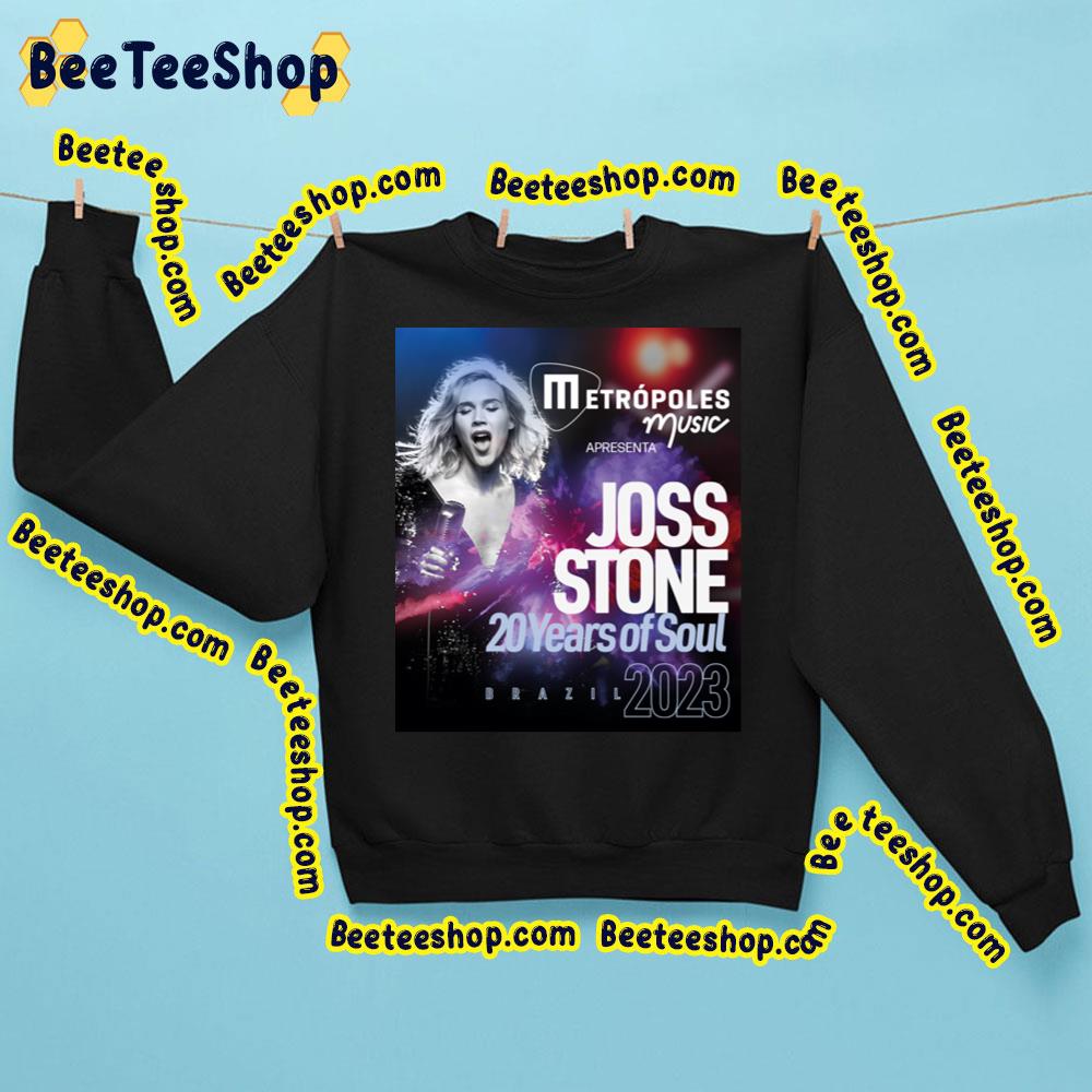 Metropoles Music Joss Stone 20 Years Of Soul Brazil 2023 Trending Unisex Sweatshirt Metropoles Music Joss Stone 20 Years Of Soul Brazil 2023 Trending Unisex Sweatshirt