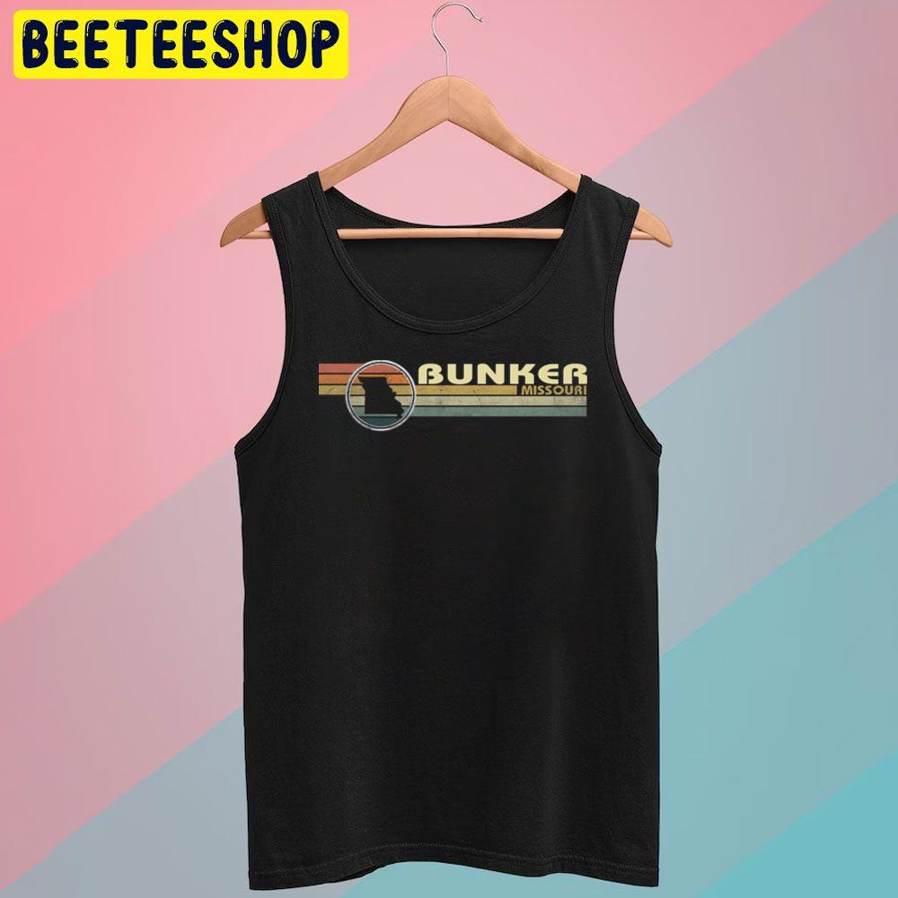 Missouri Vintage 1980s Style Bunker Trending Unisex T-Shirt Missouri Vintage 1980s Style Bunker Trending Unisex T-Shirt