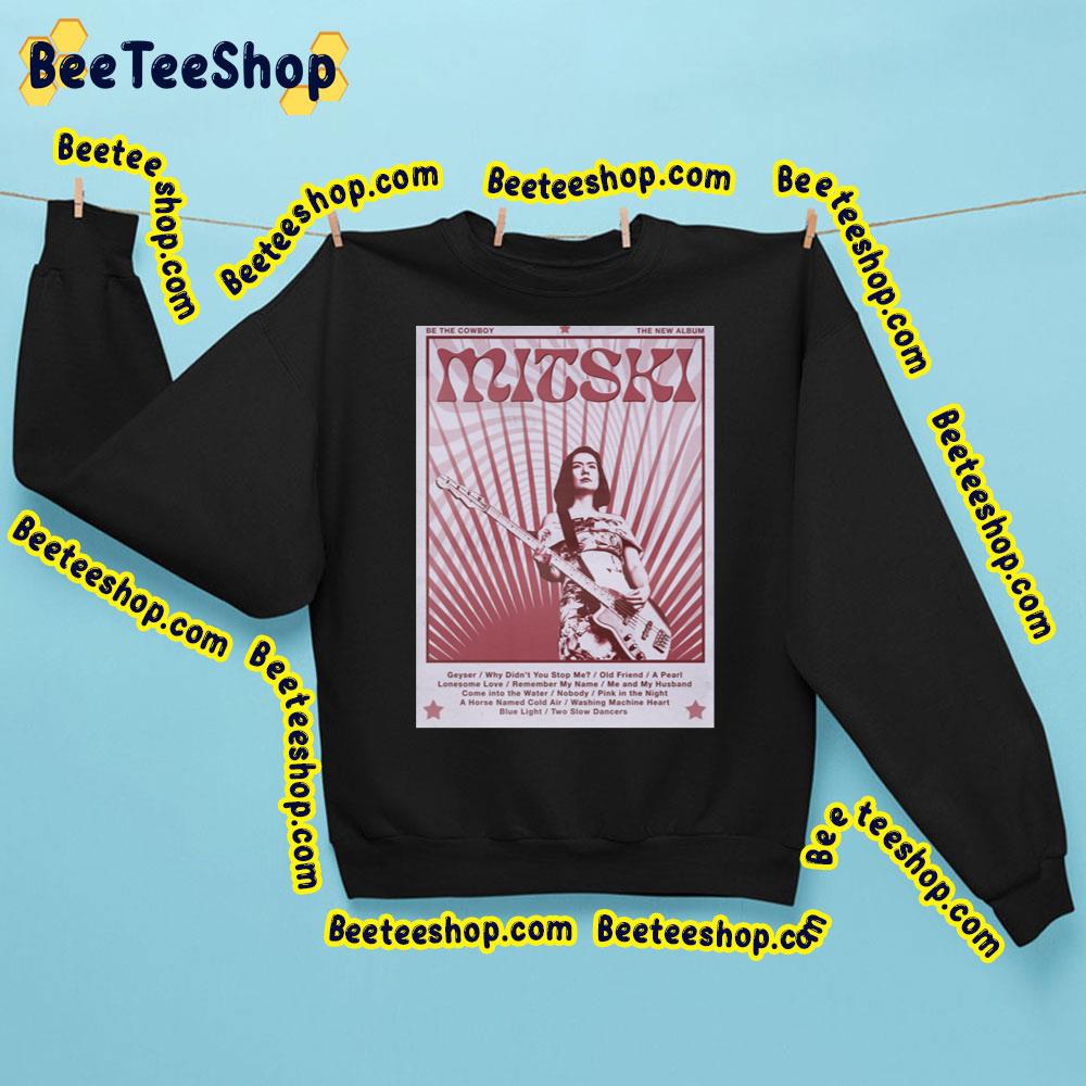 Mitski Be The Cowboy Red Concert Trending Unisex Sweatshirt Mitski Be The Cowboy Red Concert Trending Unisex Sweatshirt