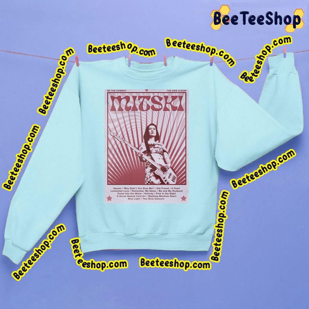 Mitski Be The Cowboy Red Concert Trending Unisex Sweatshirt Mitski Be The Cowboy Red Concert Trending Unisex Sweatshirt