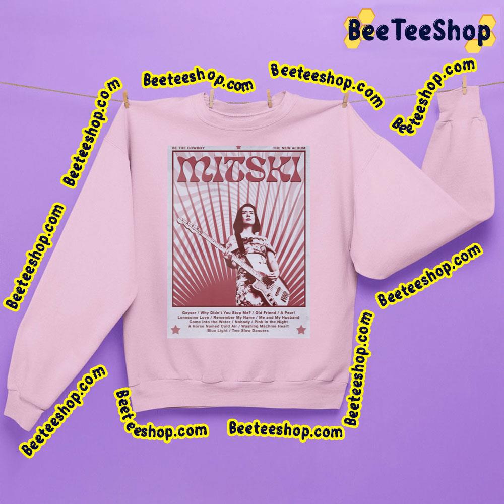 Mitski Be The Cowboy Red Concert Trending Unisex Sweatshirt Mitski Be The Cowboy Red Concert Trending Unisex Sweatshirt