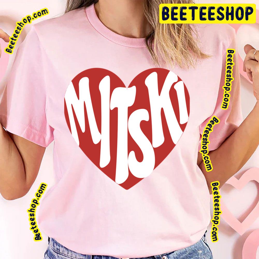 Mitski Heart Logo Trending Unisex T-Shirt Mitski Heart Logo Trending Unisex T-Shirt