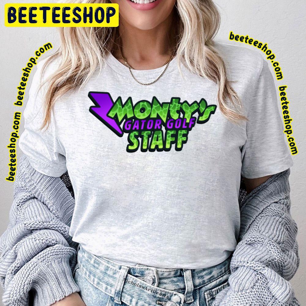 Monty's Gator Golf Staff Trending Unisex T-Shirt Monty's Gator Golf Staff Trending Unisex T-Shirt