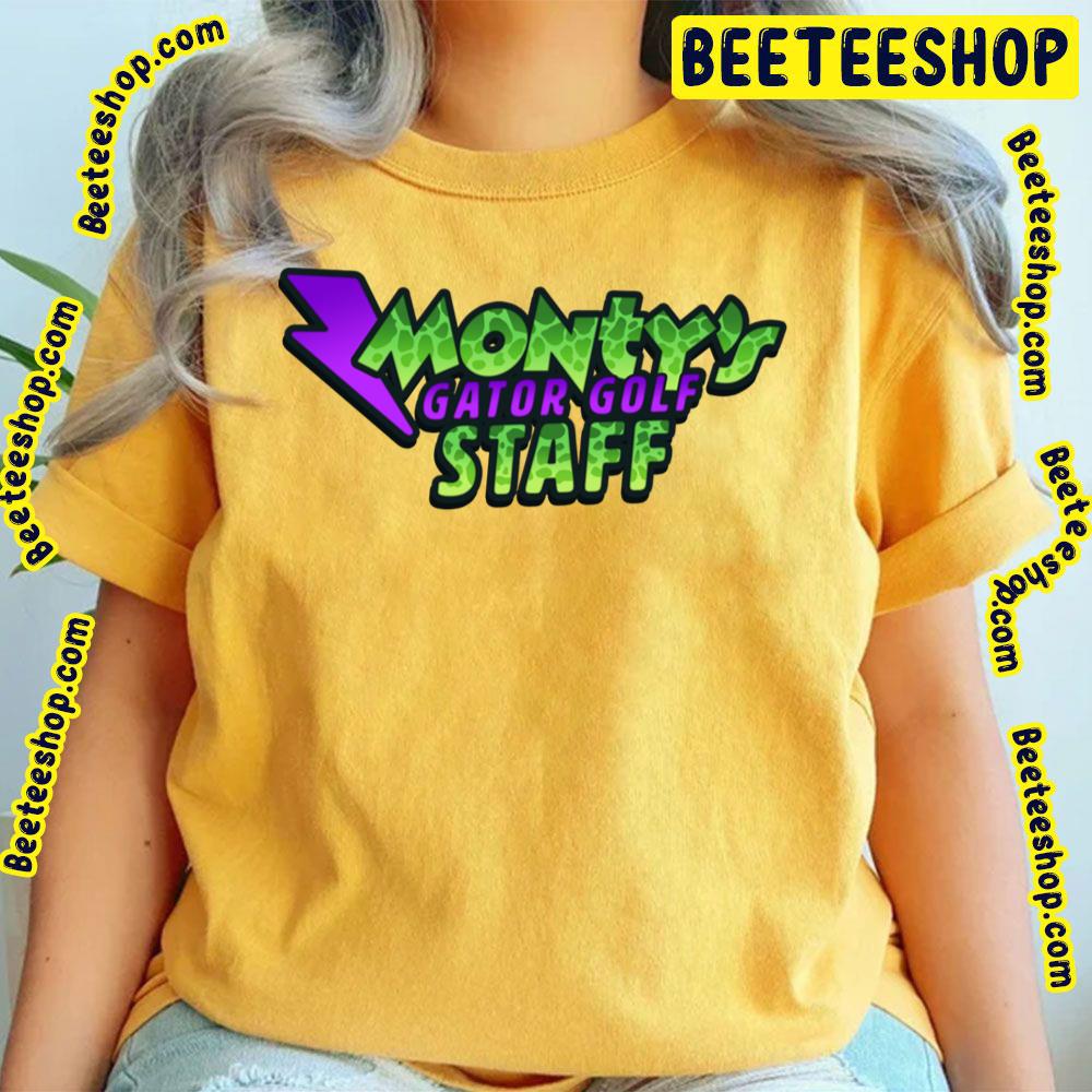 Monty's Gator Golf Staff Trending Unisex T-Shirt Monty's Gator Golf Staff Trending Unisex T-Shirt