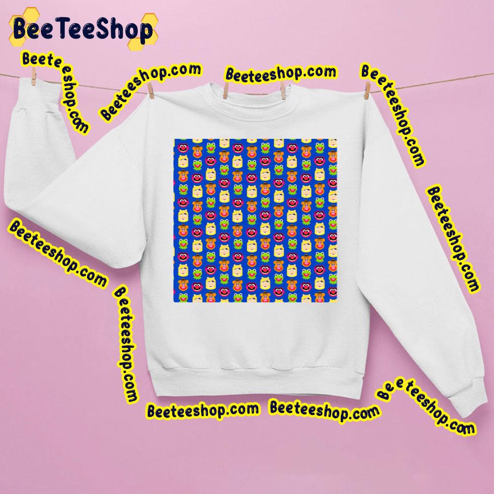 Muppets Emoji Woven Trending Unisex Sweatshirt Muppets Emoji Woven Trending Unisex Sweatshirt