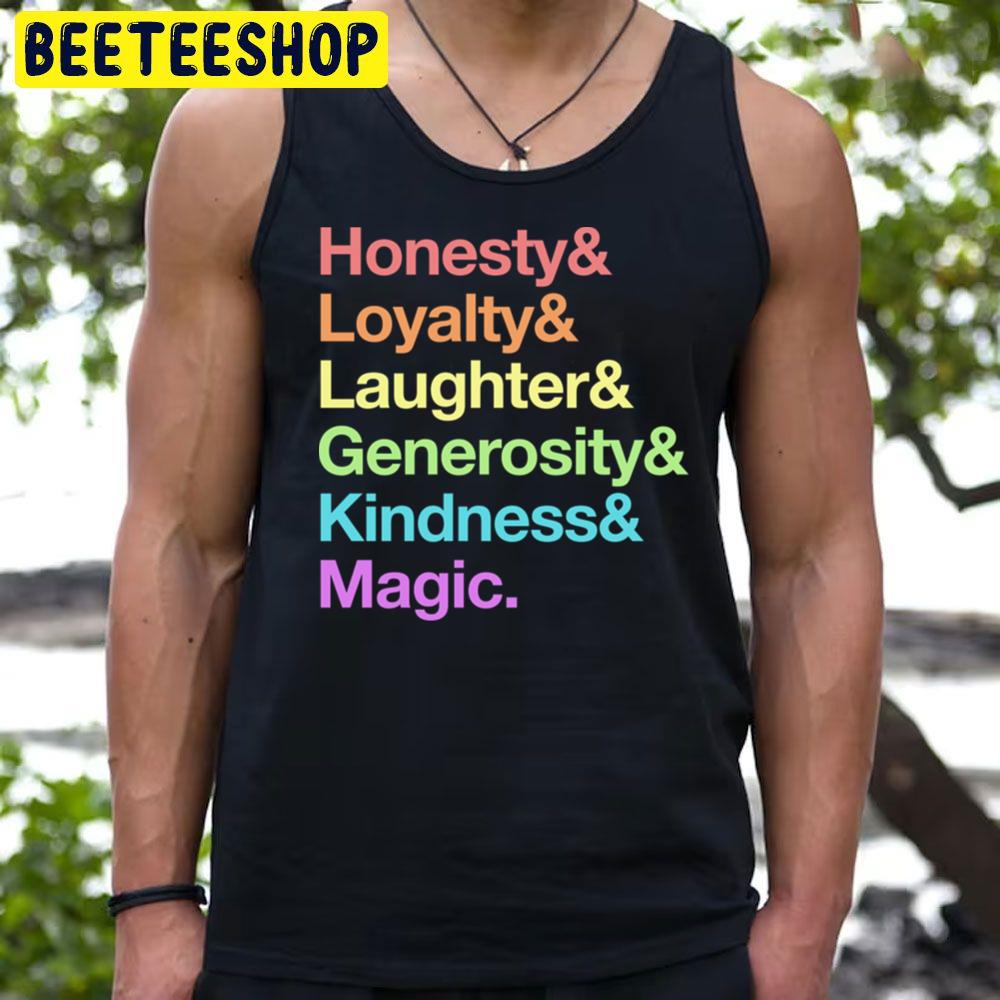 My Little Pony Elements Rainbow Trending Unisex T-Shirt My Little Pony Elements Rainbow Trending Unisex T-Shirt