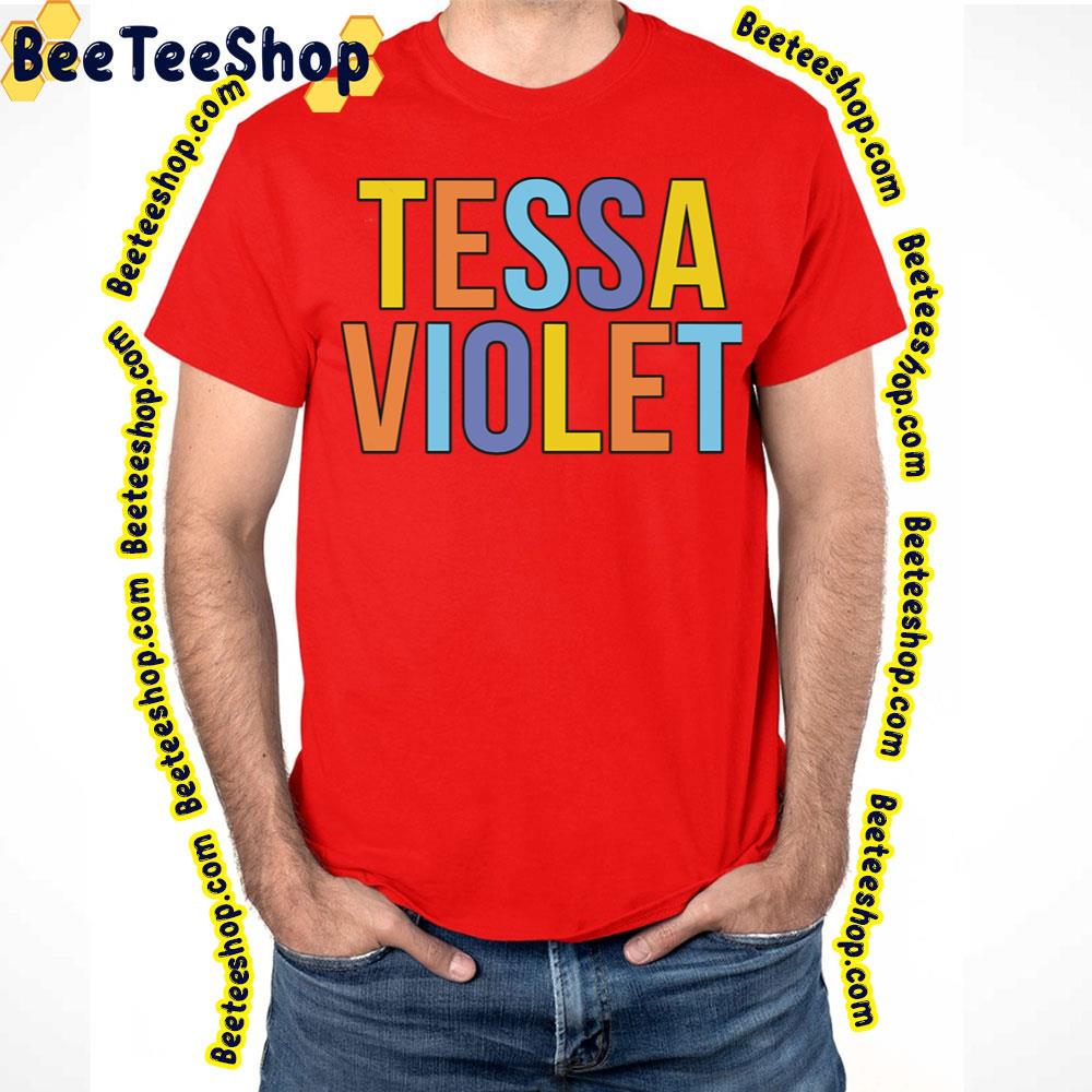 Needed Tessa Art Violet Cute Graphic Trending Unisex T-Shirt Needed Tessa Art Violet Cute Graphic Trending Unisex T-Shirt