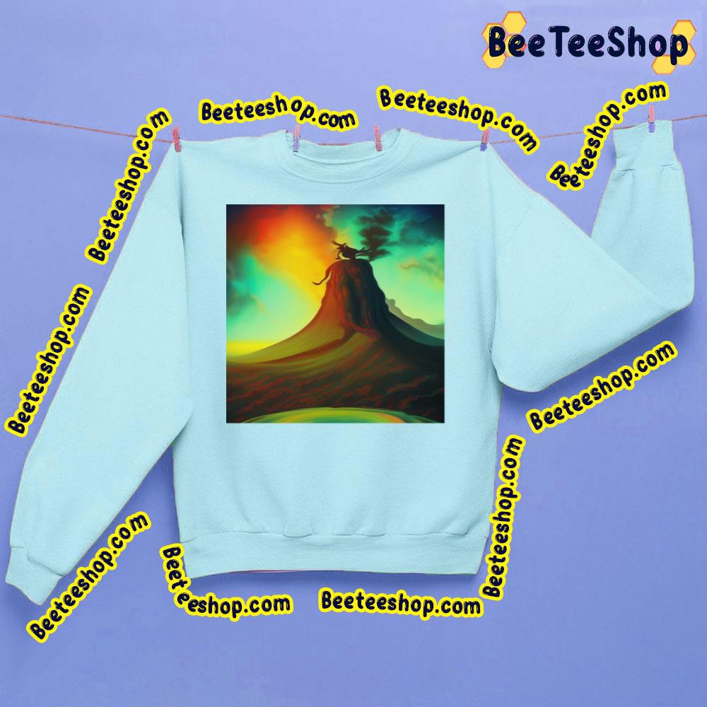New Beginning Volcano Trending Unisex Sweatshirt New Beginning Volcano Trending Unisex Sweatshirt
